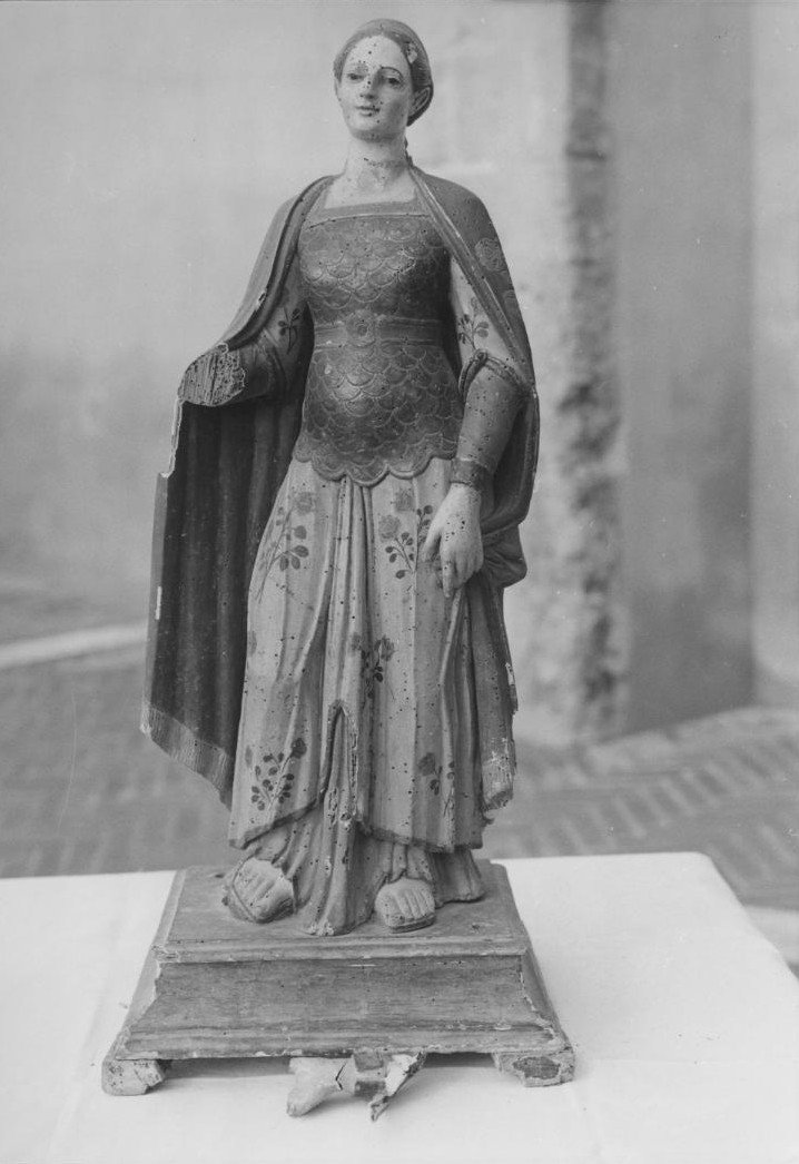Santa Vitalia (statua) - bottega sarda (secc. XVII/ XVIII)