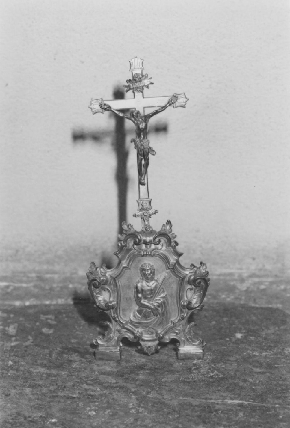 croce da tavolo - bottega sarda (sec. XVIII)