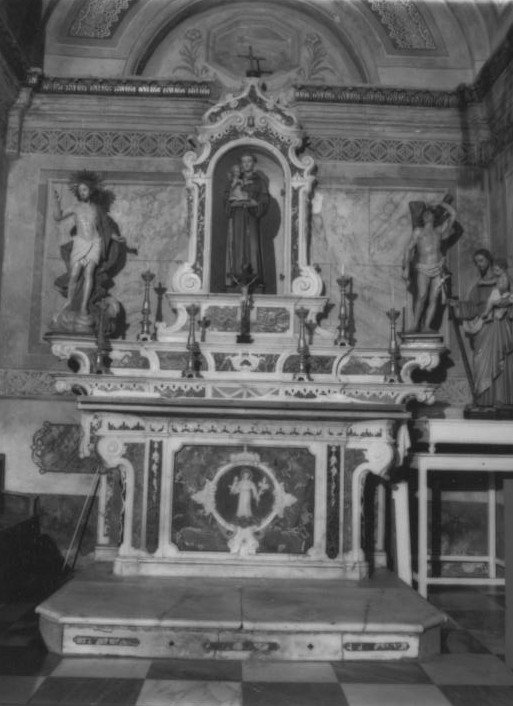 altare - bottega ligure (fine/inizio secc. XVIII/ XIX)