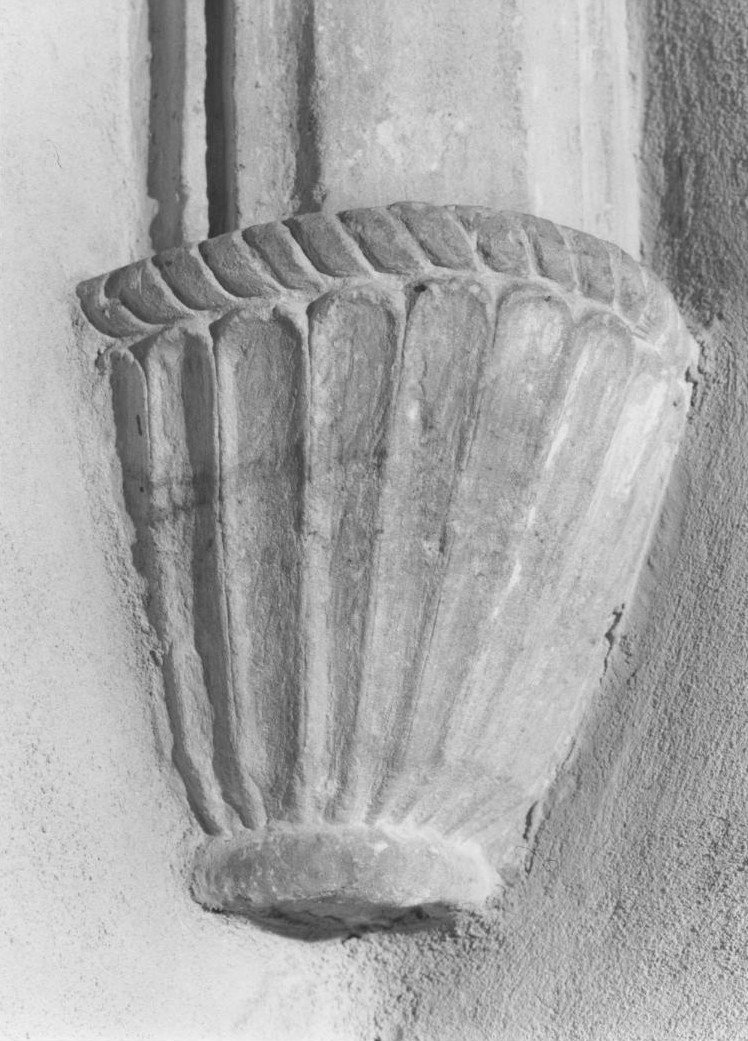 mensola architettonica - bottega sarda (sec. XVII)