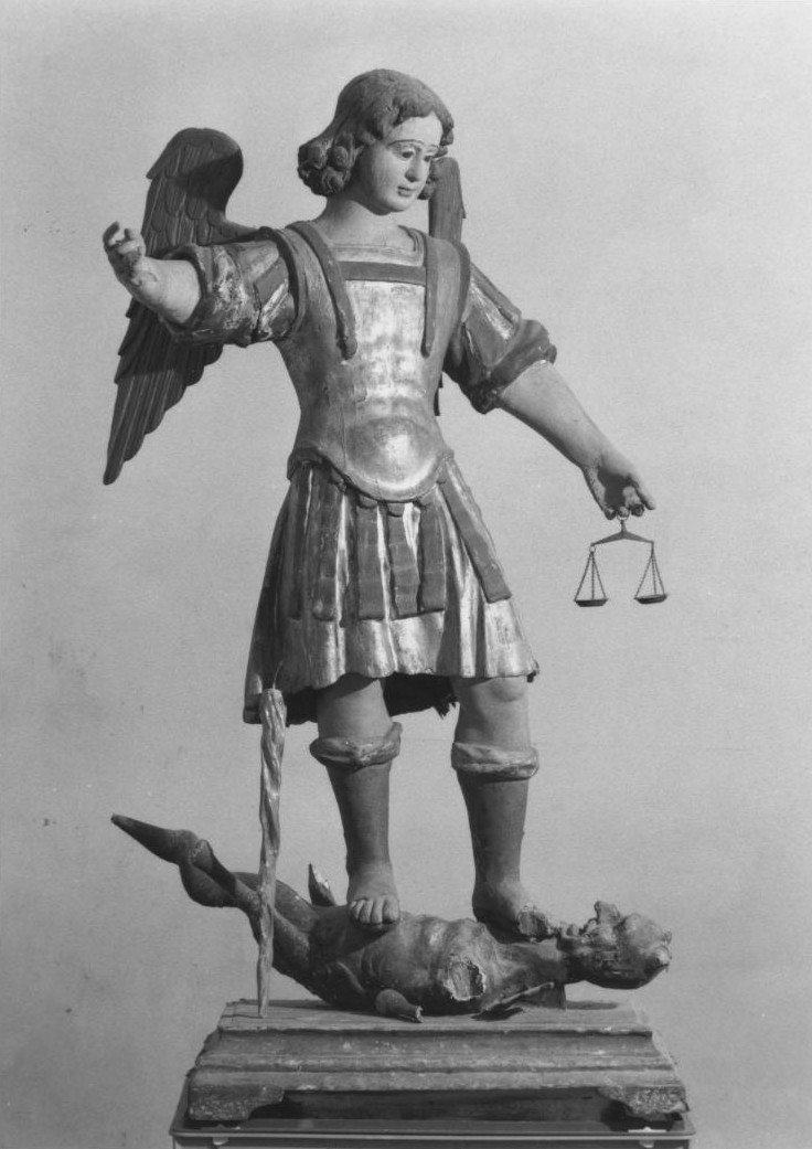 statua - bottega sarda (secc. XVII/ XVIII)