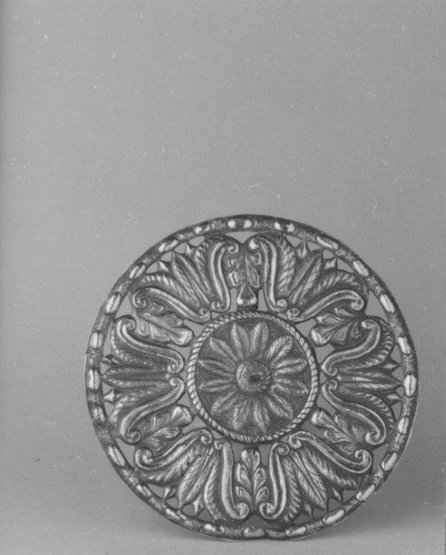 aureola di statua - bottega sarda (fine sec. XVIII)