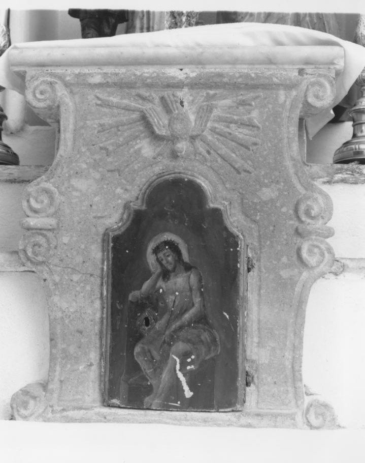 Cristo flagellato (tabernacolo) - bottega sarda (secc. XVIII/ XX)