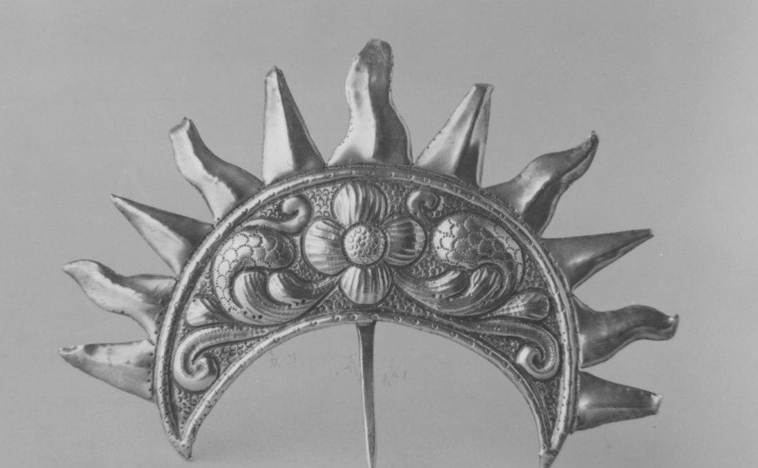 aureola di statua - bottega sarda (?) (sec. XVII)
