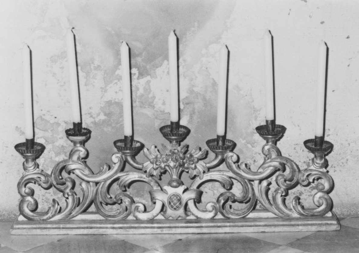 candelabro - bottega italiana (sec. XIX)