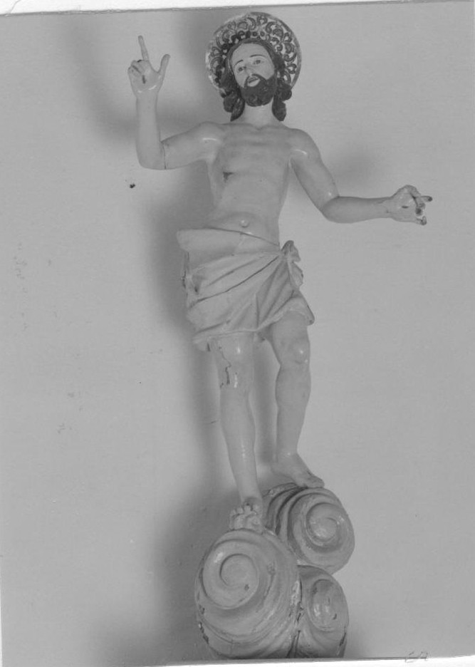 Cristo risorto (statua) - bottega sarda (?) (sec. XVII)