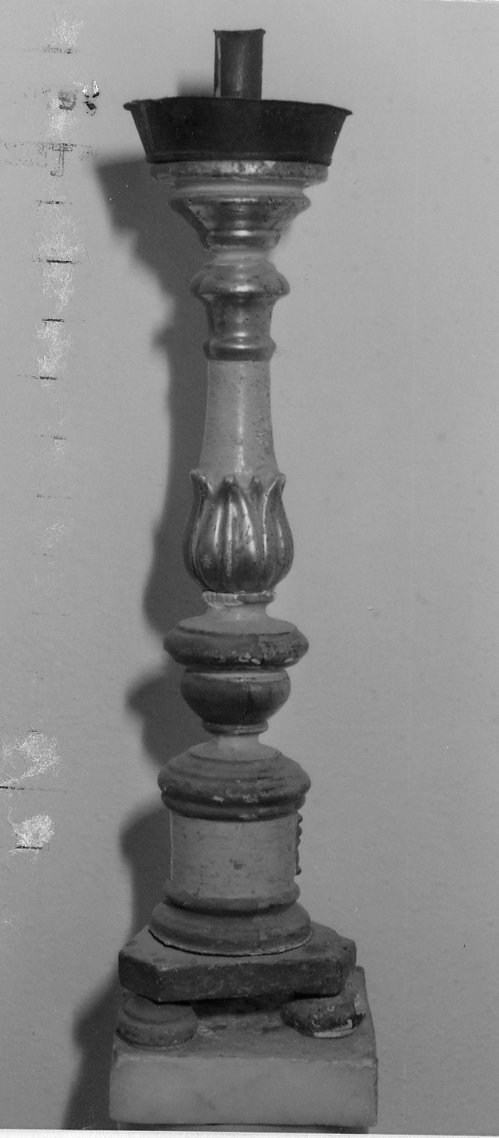candeliere - bottega sarda (sec. XIX)