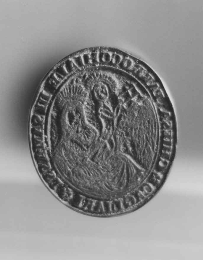 timbro parrocchiale - bottega sarda (secc. XVII/ XIX)