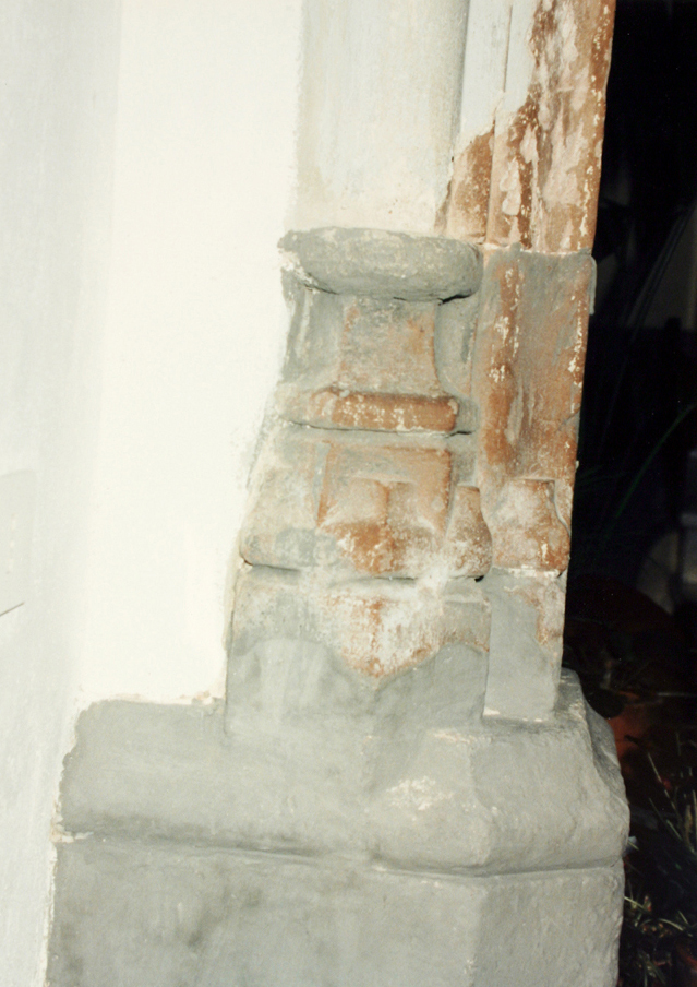 base di pilastro - ambito sardo (secc. XVI/ XVII)