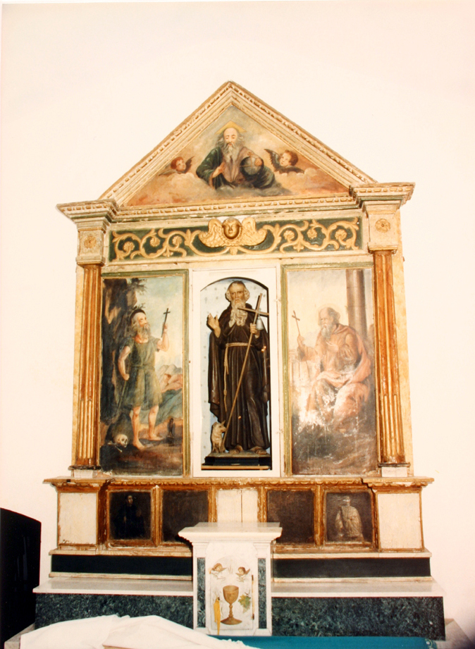 retablo - bottega sarda (prima metà sec. XVII)
