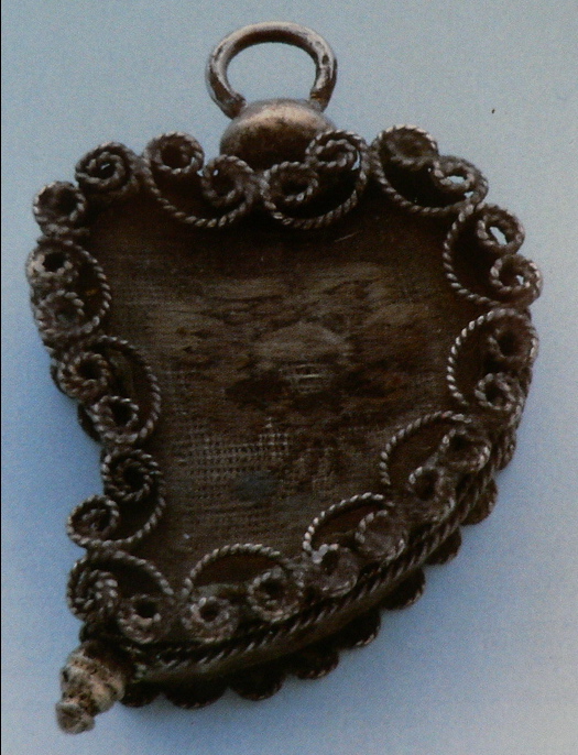 reliquiario - bottega sarda (sec. XIX)