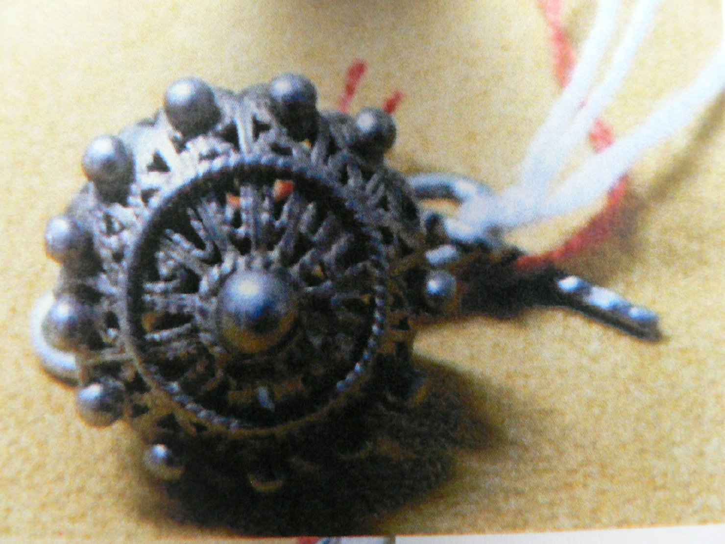 bottone - bottega sarda (sec. XIX)