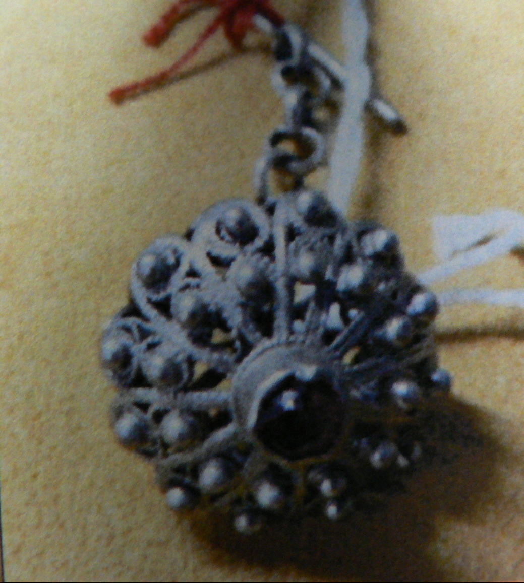 bottone - bottega sarda (sec. XIX)