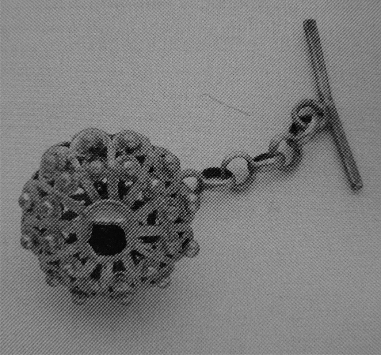 bottone - bottega sarda (sec. XIX)