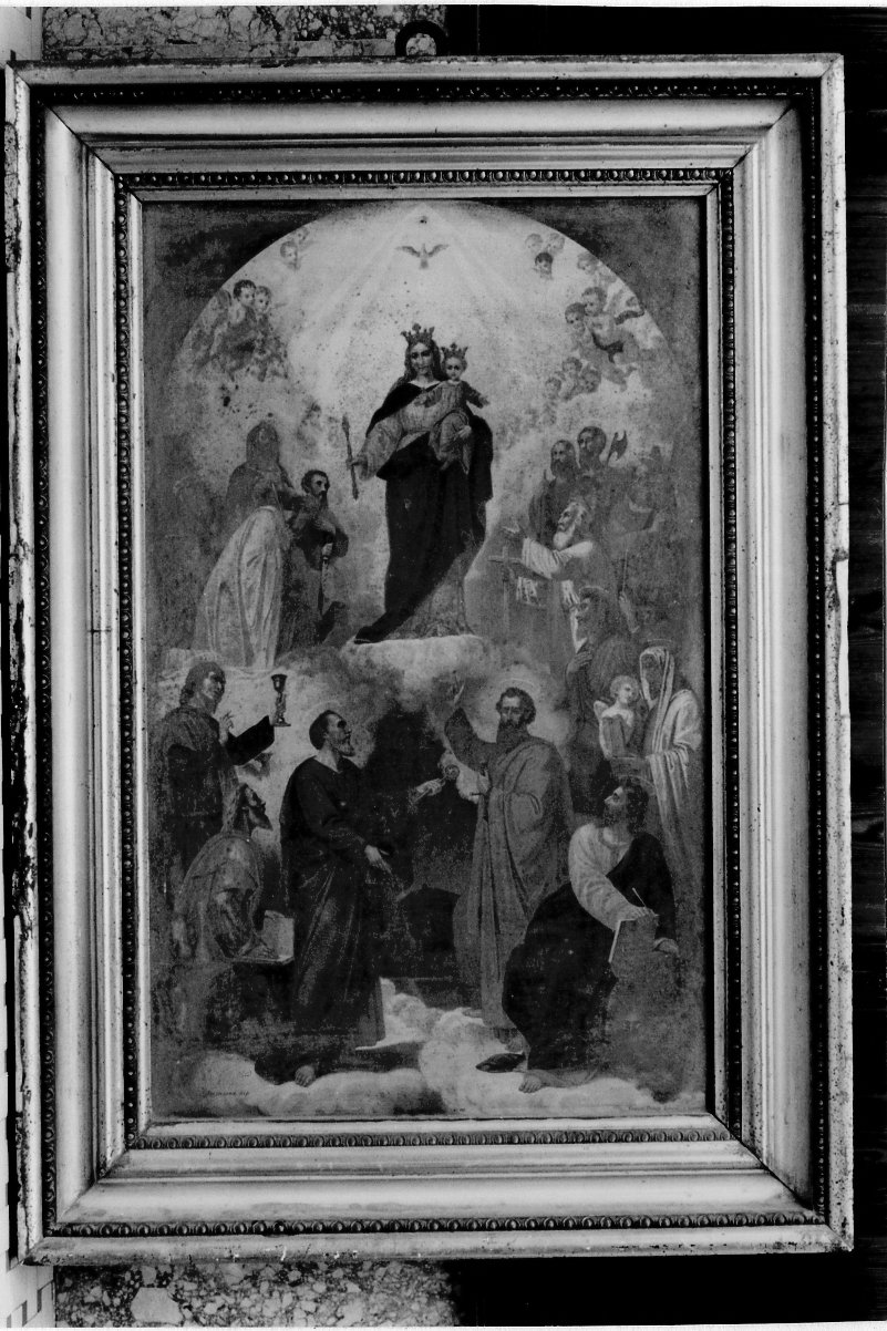Maria ausiliatrice (stampa) di Lorenzone Tommaso (attribuito) (fine sec. XIX)