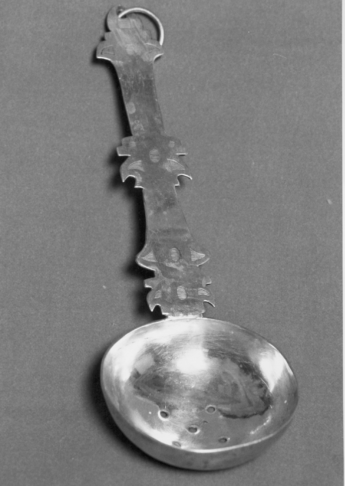 cucchiaio battesimale - bottega sarda (sec. XVII)
