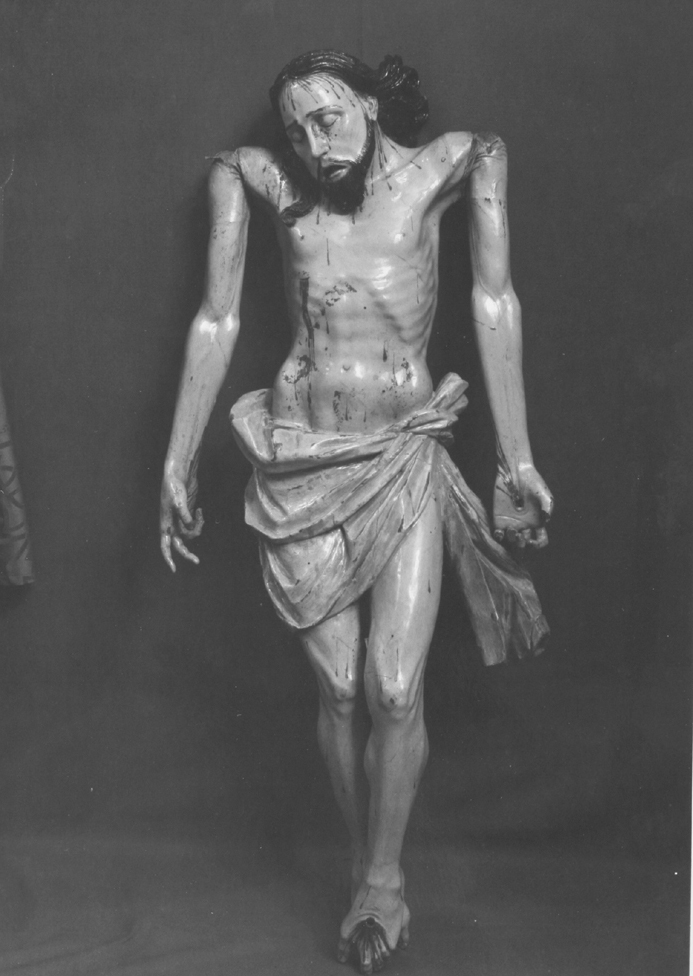 Cristo crocifisso (crocifisso) - bottega sarda (sec. XVII)