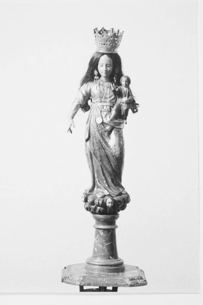Madonna del Pilar, Madonna con Bambino (statua) - bottega sarda (sec. XVII)