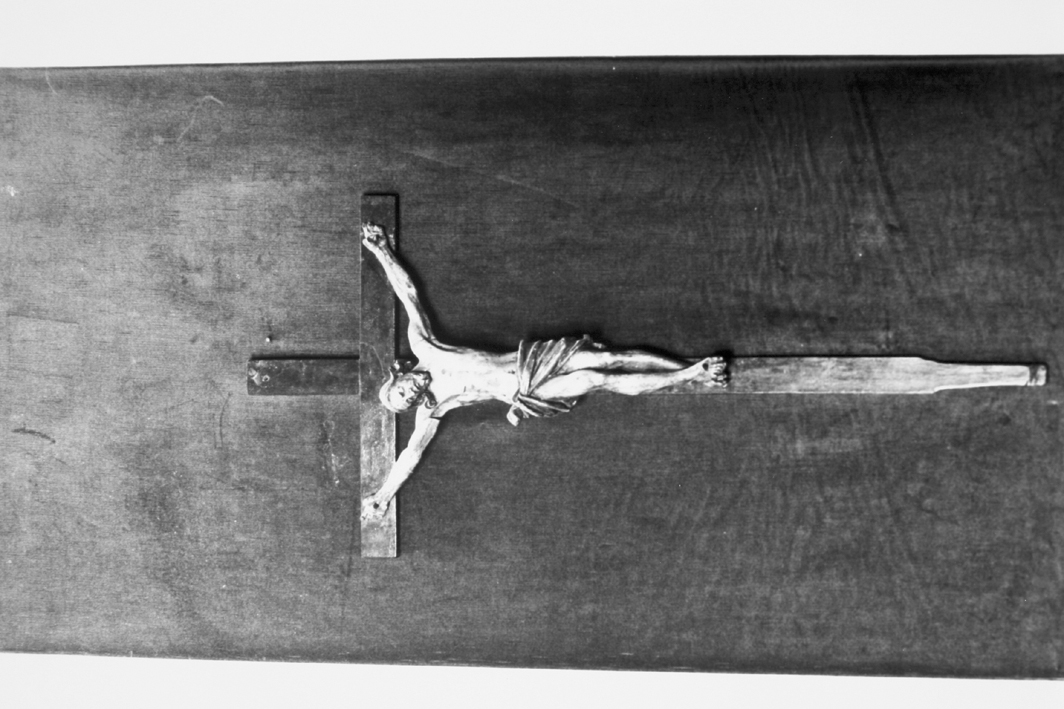 Cristo crocifisso (crocifisso) - bottega sarda (fine/inizio secc. XVII/ XVIII)