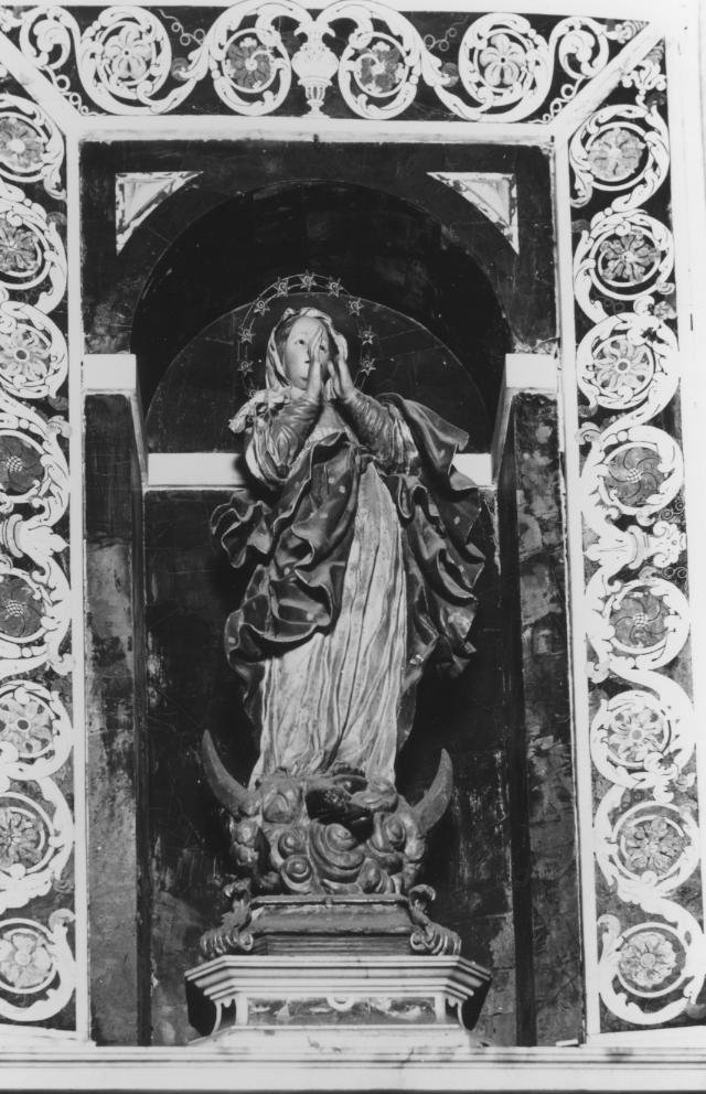Immacolata Concezione (statua) - bottega sarda (prima metà sec. XVIII)