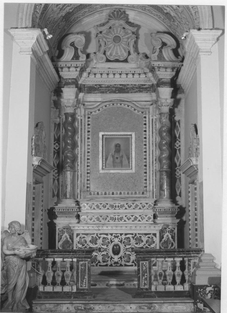 Madonna di Fatima (altare) - bottega genovese (prima metà sec. XVIII)