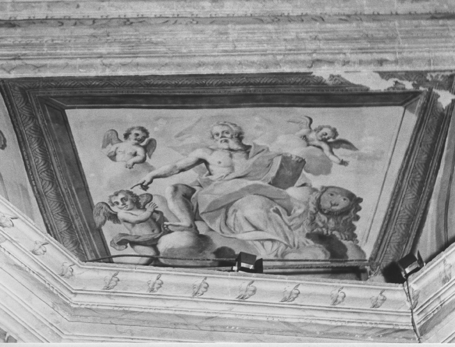 San Marco Evangelista (dipinto) di Tonelli Domenico (attribuito) (prima metà sec. XVIII)