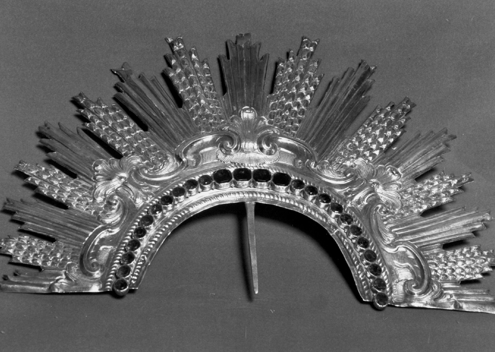 aureola di statua - bottega genovese (sec. XVIII)