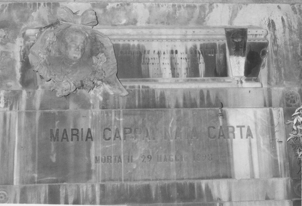 lastra tombale di Sartorio Giuseppe (attribuito) (sec. XIX)