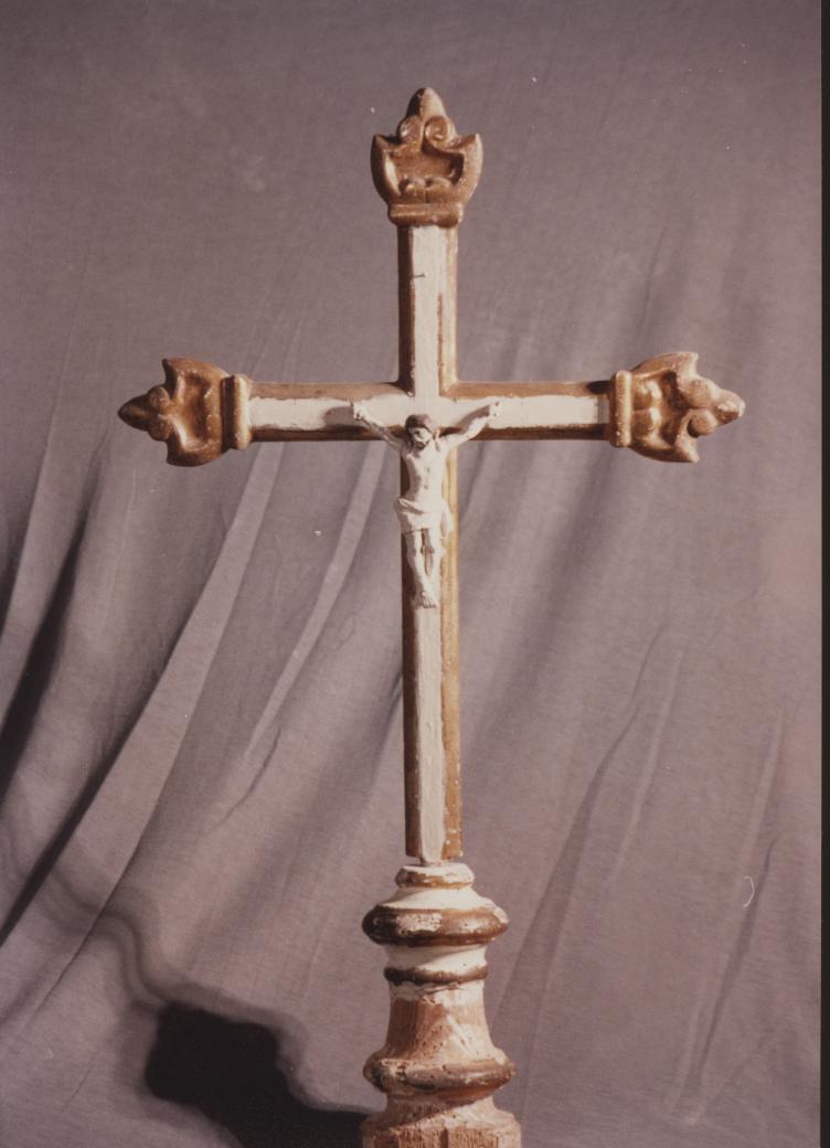 croce d'altare - bottega sarda (sec. XIX)