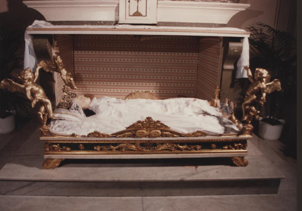 Dormitio Virginis (statua) - bottega sarda (sec. XVIII)