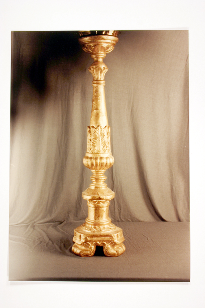 candelabro, serie - bottega sarda (sec. XIX)