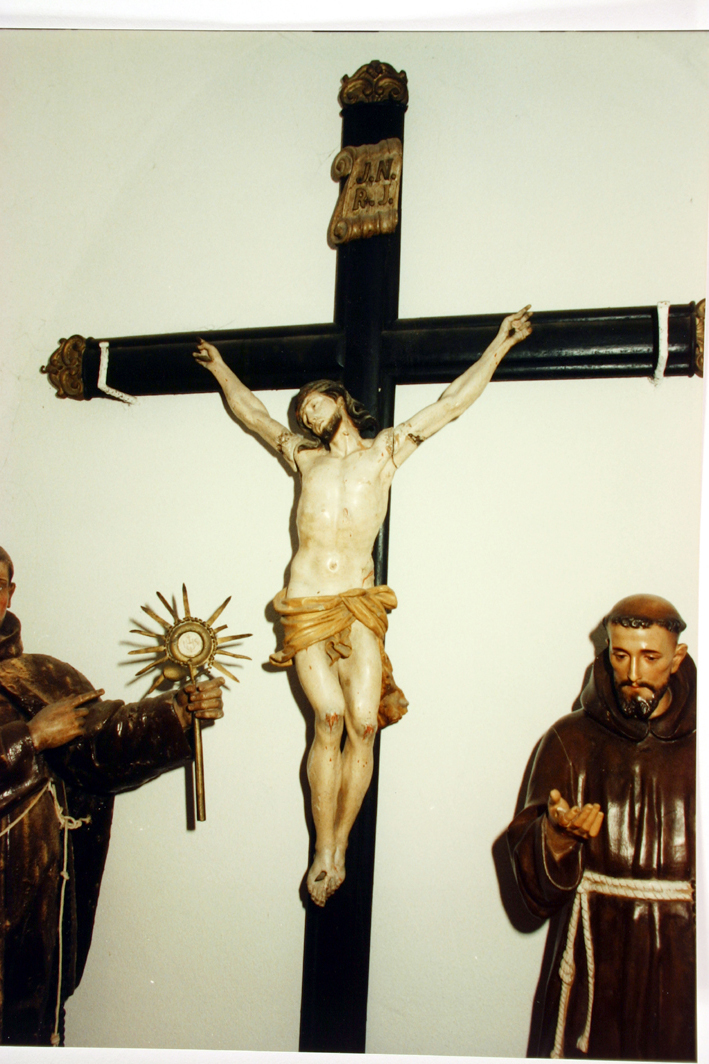 Cristo crocifisso (croce) - bottega sarda (sec. XVIII)