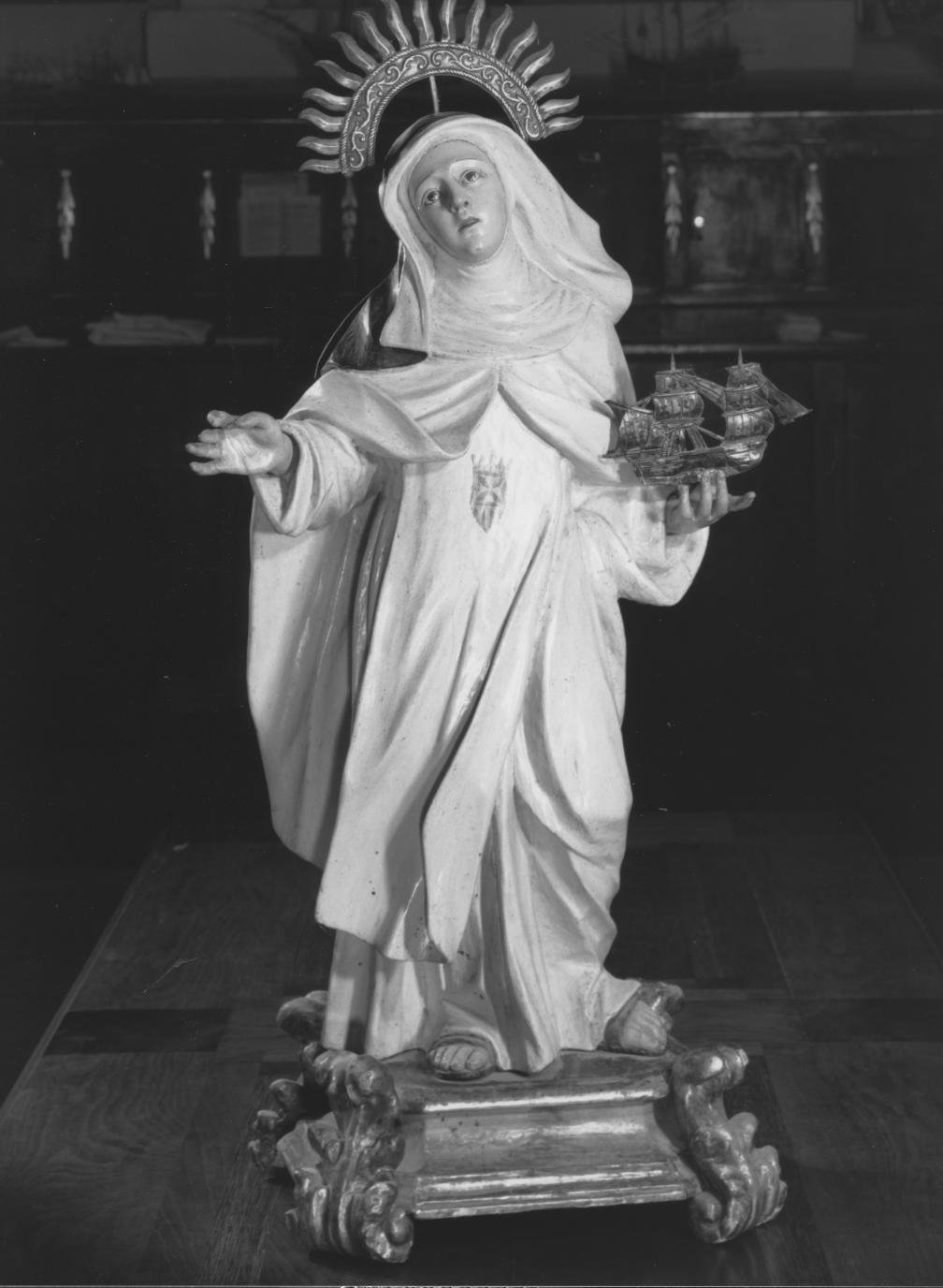Santa Maria de Cervellon (statua) di Lonis Giuseppe Antonio (bottega) (seconda metà sec. XVIII)