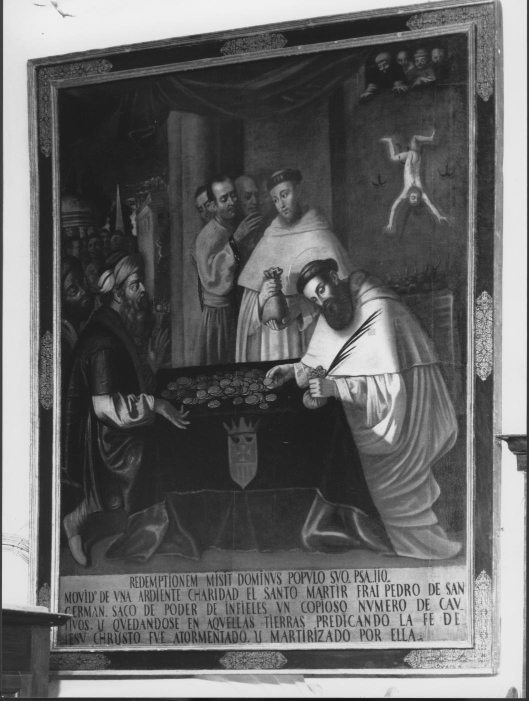 San Pietro di San Germano (dipinto) di Conti Domenico (attribuito) (sec. XVII)