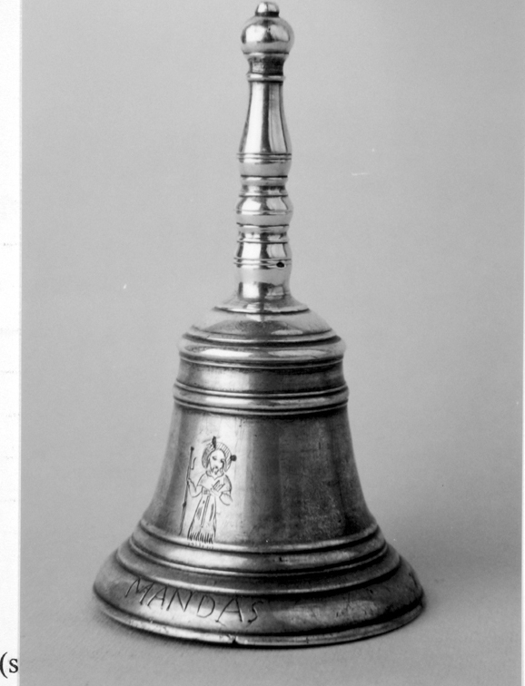 campanello d'altare - bottega sarda (sec. XX)