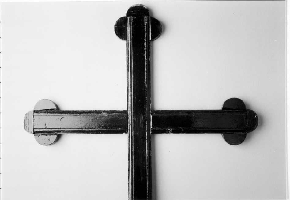 croce processionale - bottega sarda (inizio sec. XX)
