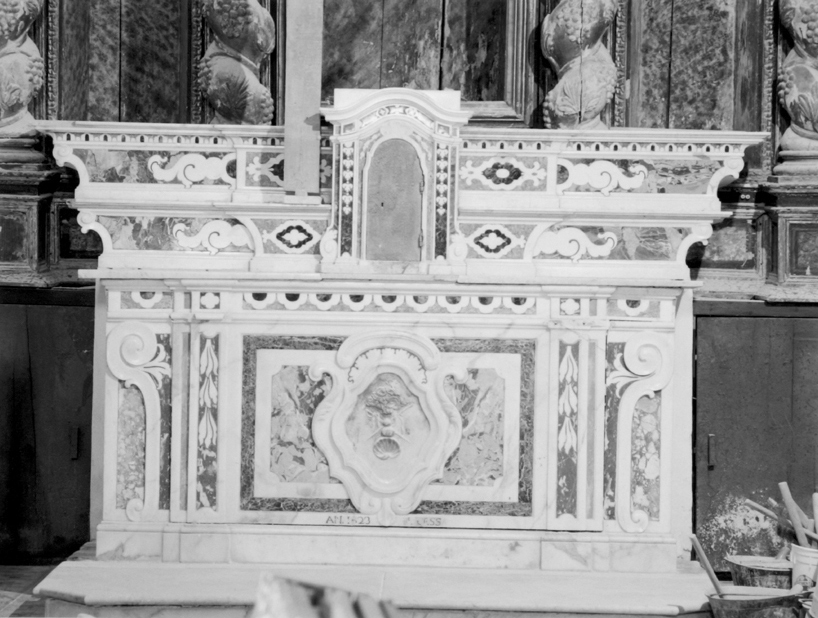 altare - a mensa - bottega lombarda (sec. XIX)