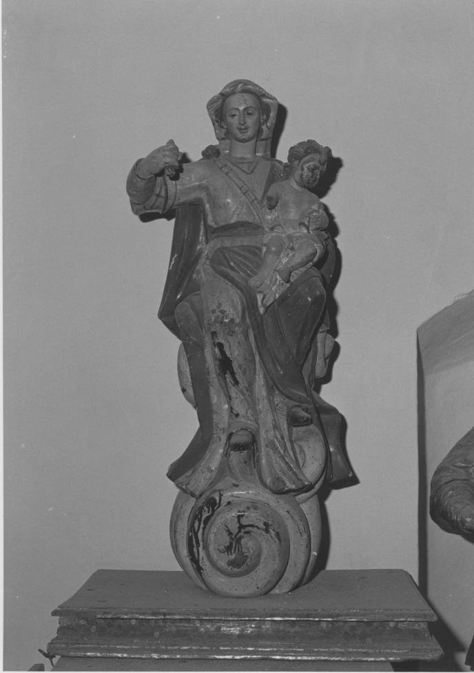 Madonna della Difesa, Madonna con Bambino (statua) - bottega sarda (sec. XVIII)