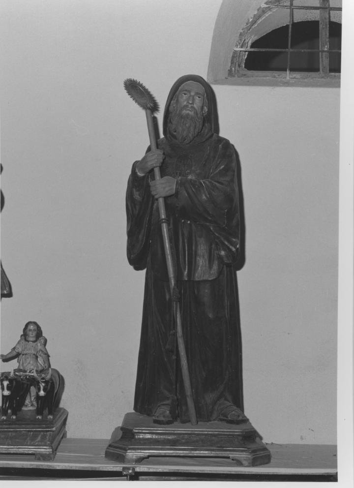 San Francesco di Paola (statua) - bottega sarda (sec. XIX)