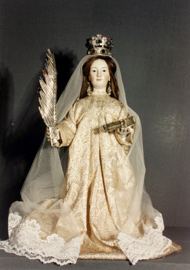 Santa Sofia (statuetta) - bottega sarda (sec. XVIII)
