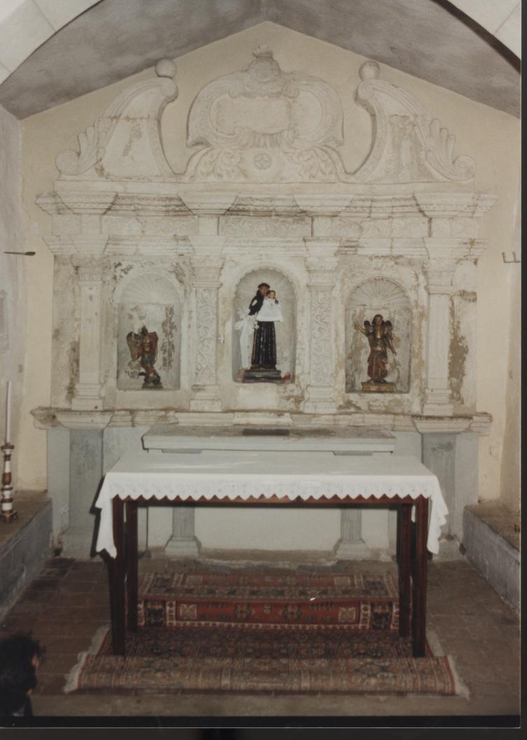 altare - bottega sarda (prima metà sec. XVIII)