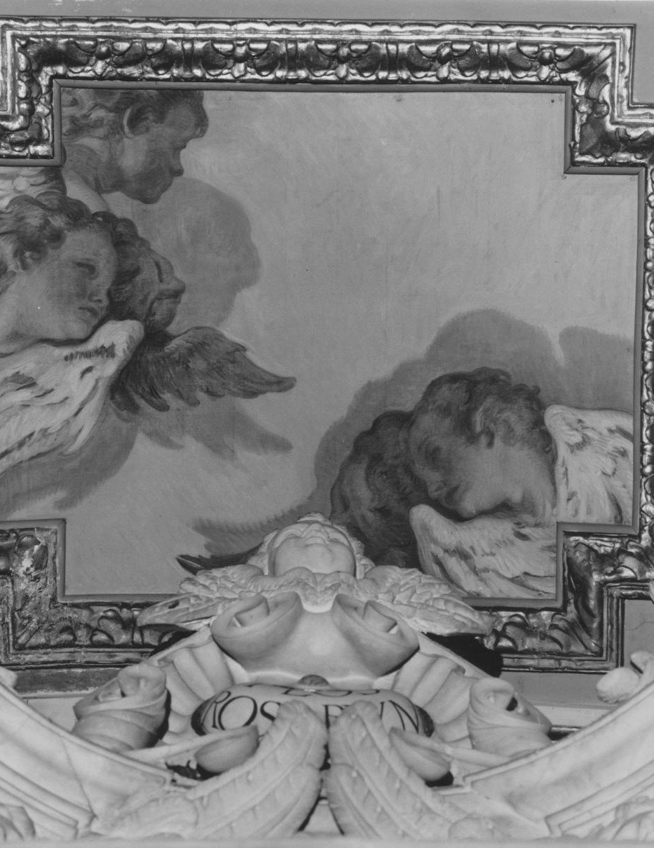 cherubini (dipinto) di Figari Filippo (sec. XX)
