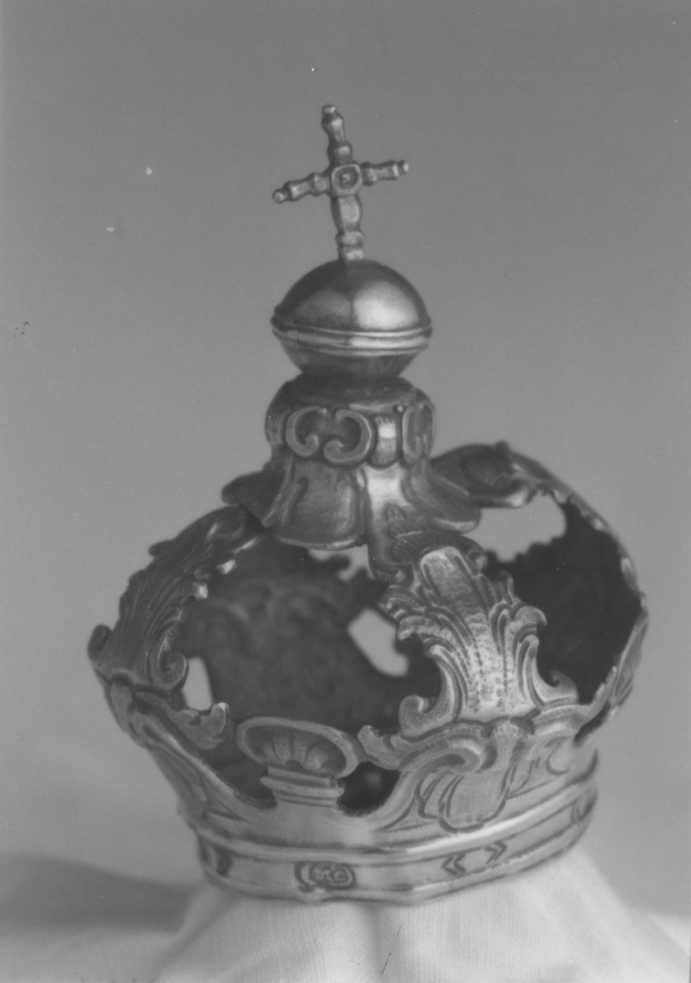 corona da statua - bottega sarda (ultimo quarto sec. XVIII)