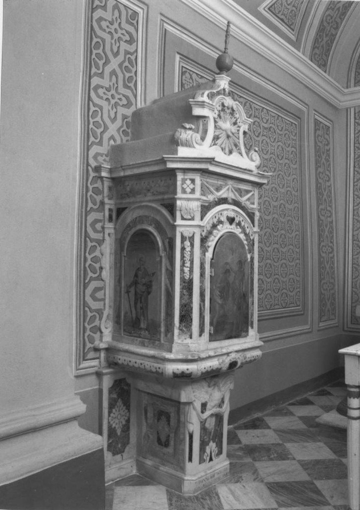 fonte battesimale di Spazzi Giovanni Battista (sec. XIX)
