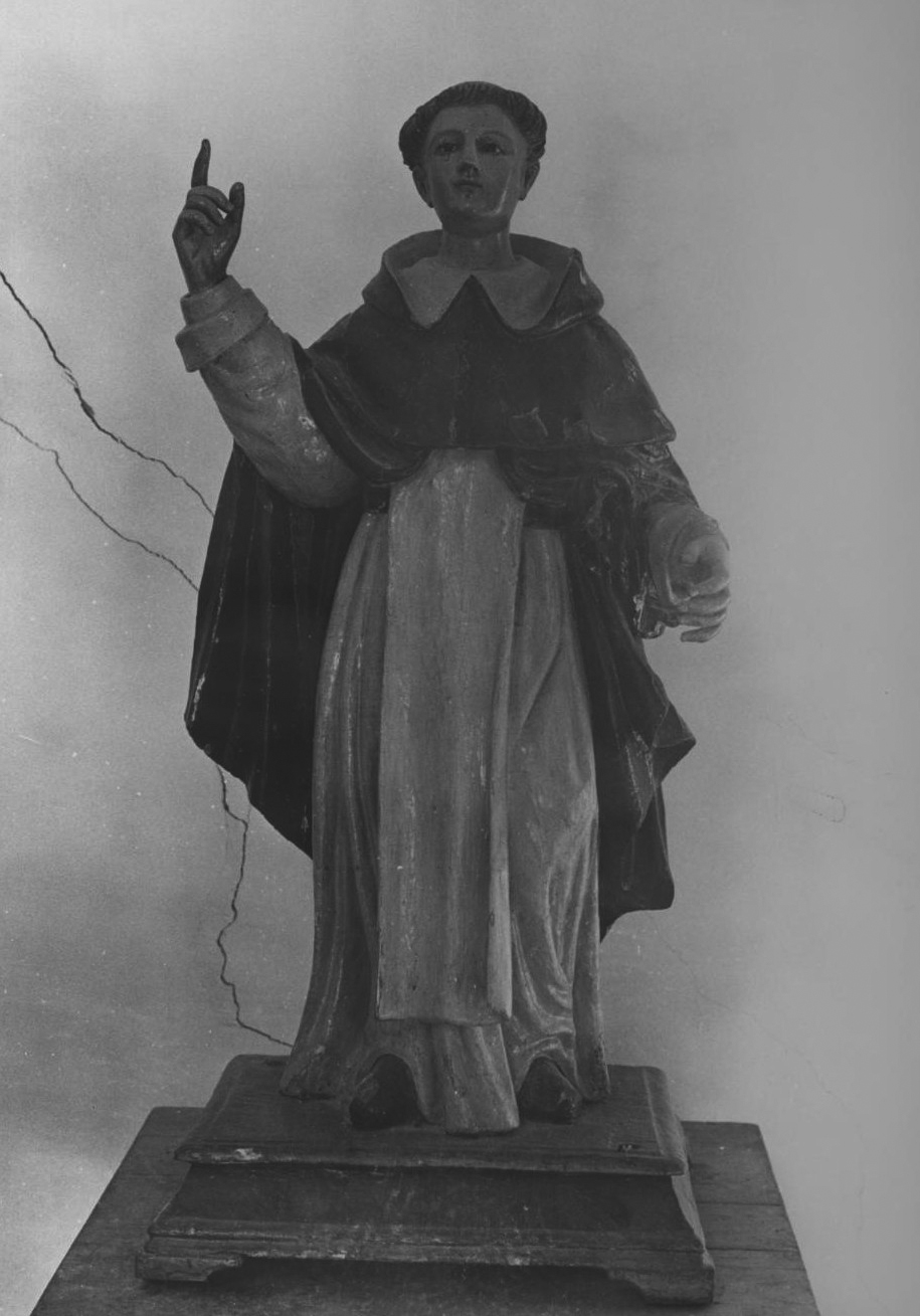 San Vincenzo Ferrer (scultura) - bottega sarda (sec. XVIII)