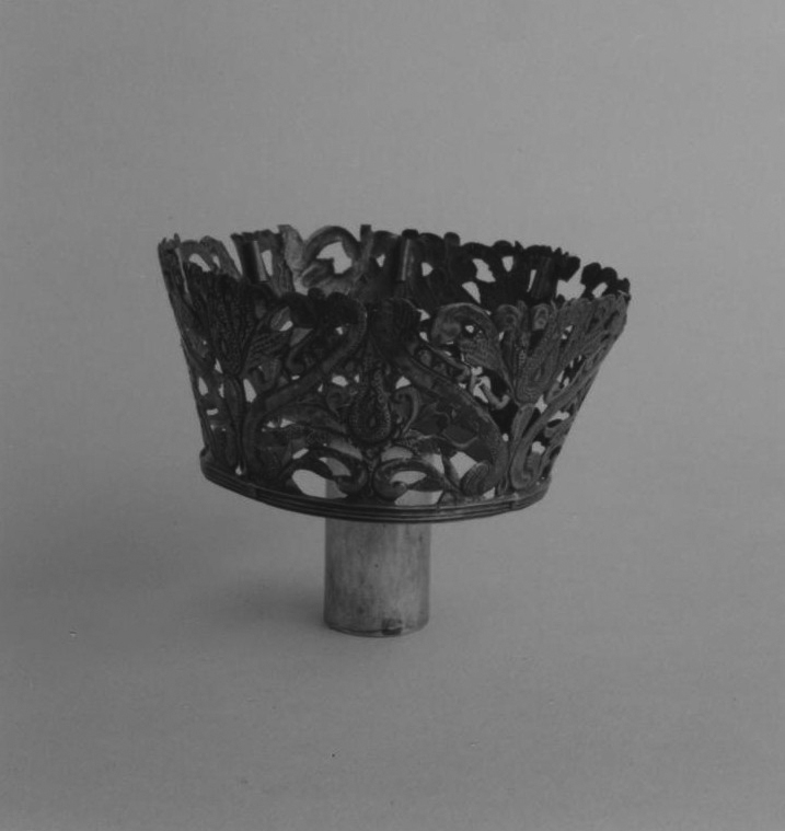 corona da statua - bottega sarda (sec. XVIII)