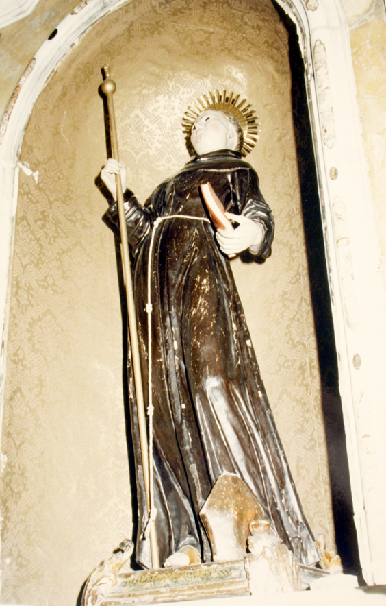 San Bernardino da Siena (statua) di Diana Antioco (sec. XIX)