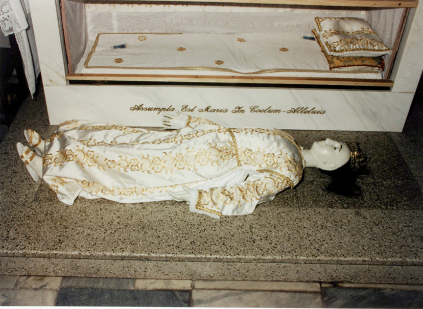 Madonna Assunta (manichino) - bottega sarda (seconda metà sec. XVIII)