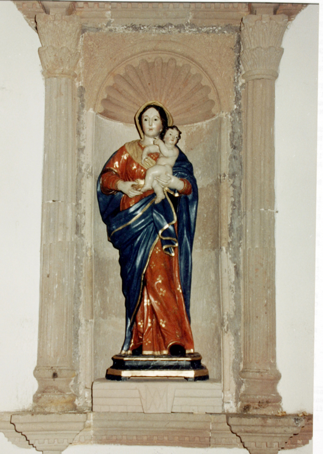 Madonna delle Grazie, Madonna con Bambino (statua) - bottega sarda (prima metà sec. XVIII)