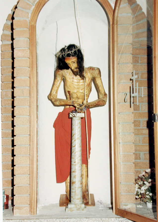 Madonna delle Grazie, Cristo alla colonna (statua) - bottega sarda (sec. XVII)